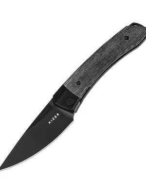 Nóż Kizer Mini Momo Aluminum+Micarta 154CM