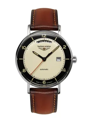 Zegarek Bauhaus Aviation Vintage Pilot 24622, 41mm