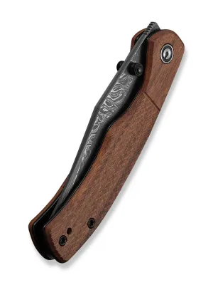 Nóż Civivi Clingman Damascus Guibourtia Wood