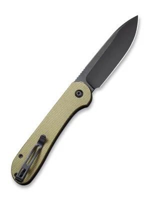 Nóż CIVIVI Button Lock Elementum Olive Micara
