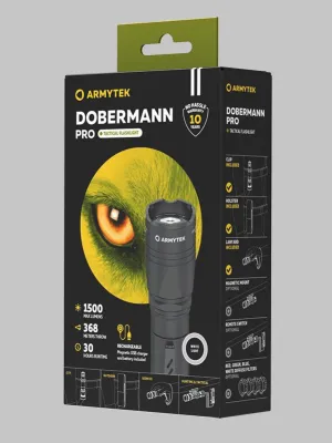 Latarka Armytek Dobermann PRO 1400 lm