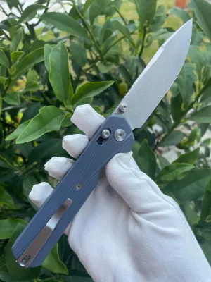 Nóż KNIVESPL The First Blue G10 14C28N