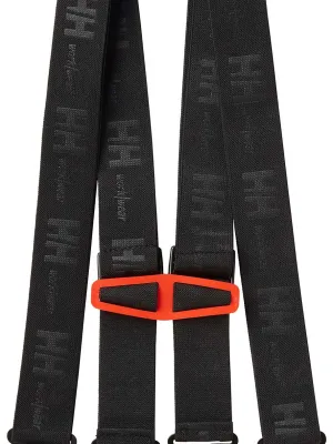 Szelki Helly Hansen Logo Suspenders Black
