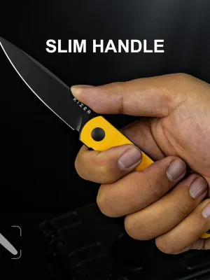 Nóż Kizer Bamboo G10 Yellow Nitro-V