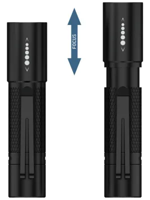 Latarka Ansmann LED T50F, 60lm, 1xAA
