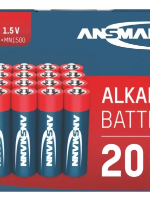 Baterie alkaliczne Ansmann AA / LR6, 20 szt.