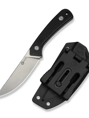 Nóż Civivi Carveth Fixed AEB-L Black G10
