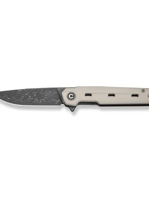 Nóż CIVIVI Navo Damascus Ivory G10 by Ostap Hel
