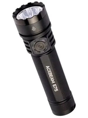 Latarka AceBeam E75 6500K Black