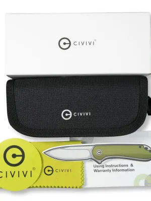 Nóż CIVIVI Baby Banter Ivory G10 Red C19068S-7