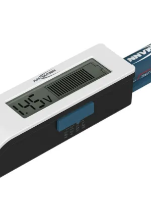 Tester baterii Ansmann z wyświetlaczem LC