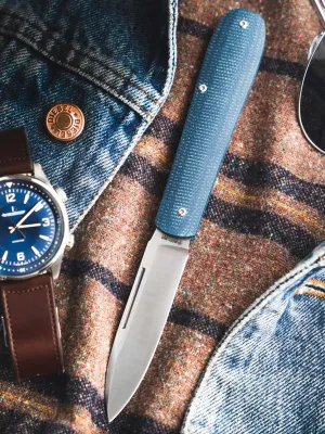 Nóż Böker Solingen Coffin Denim Micarta
