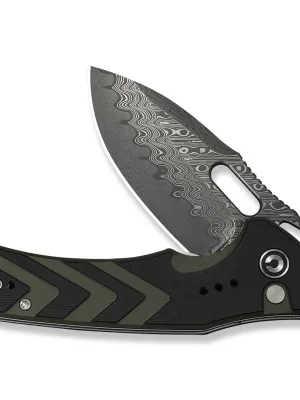 Nóż CIVIVI Vexron Damast G10 Milled Black & Green