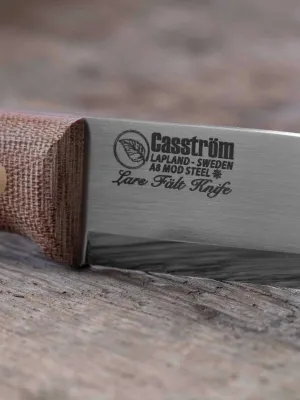 Nóż Casström Lars Fält Canvas Micarta A8 Leather