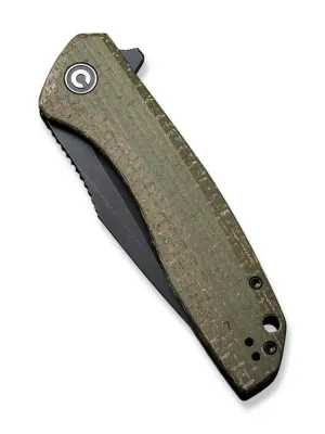 Nóż CIVIVI Baklash 9Cr18MoV Green Micarta Coarse
