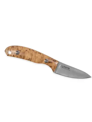 Nóż Casström Safari Mini Hunter Stab. Curly Birch