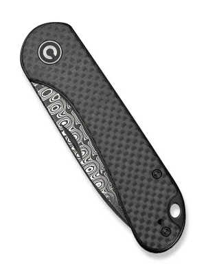 Nóż CIVIVI Elementum Slip Joint Damast CF