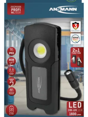 Lampa robocza Ansmann LED WL1500R 1600lm, aku
