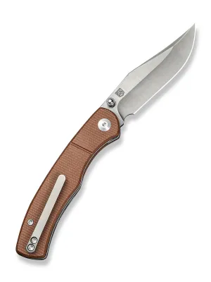 Nóż CIVIVI Clingman Nitro-V Micarta Brown C23065-3