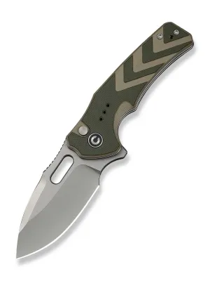 Nóż CIVIVI Vexron G10 Milled Green & Tan 14C28N