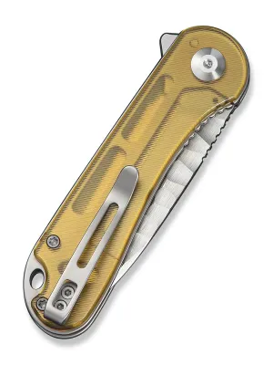 Nóż CIVIVI Elementum Nitro-V Yellow Ultem