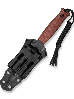 Nóż CIVIVI Fixed Perfrico 14C28N Burgundy G10