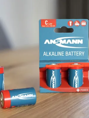Baterie alkaliczne Ansmann C / LR14, 2 szt.