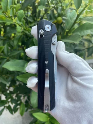 Nóż KNIVESPL The First Black G10 14C28N