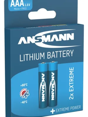 Baterie litowe Ansmann AAA / FR03 2 szt.