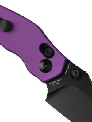 Nóż Kizer Mini Bulldog Purple Aluminum Nitro-V