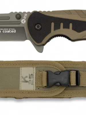 Nóż K25 18318 Tactical coyote G10