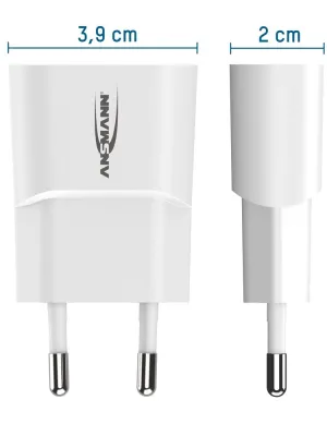 Ładowarka Ansmann HC105 biała USB 5W, 1A