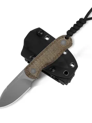 Nóż Kizer Drop Bear Fix Burlap Micarta 14C28N