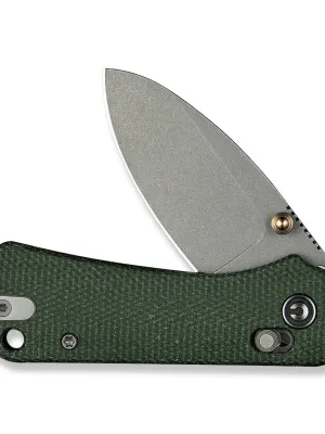 Nóż CIVIVI Baby Banter 2 Nitro-V Micarta Green