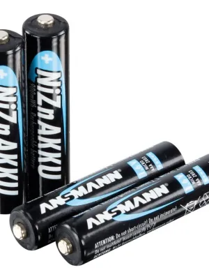Akumulatory Ansmann NiZn AAA R03 900 mWh 1.6V 4szt