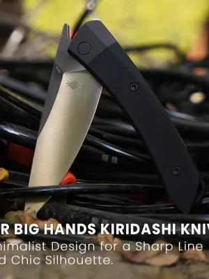 Nóż Kizer Momo Aluminum 154CM