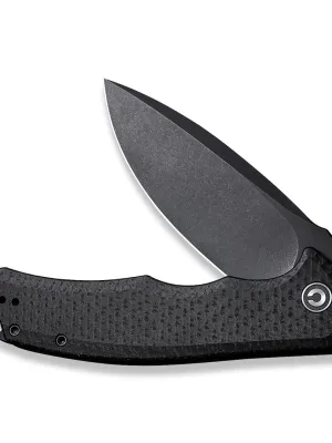 Nóż CIVIVI Praxis 9Cr18MoV Micarta All Black C803G