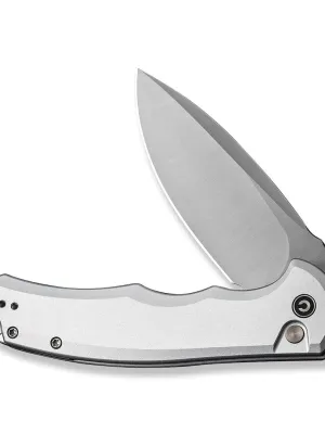 Nóż CIVIVI Button Lock Praxis Aluminum Silver