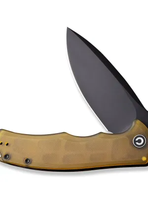 Nóż CIVIVI Praxis Ultem Amber & Black