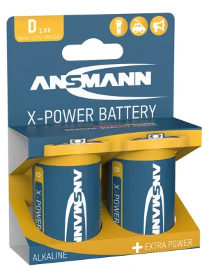 Baterie alkaliczne Ansmann X-Power D / LR20 2 szt