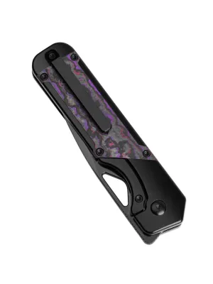 Nóż Kizer Militaw Titanium+Fat Carbon S45VN