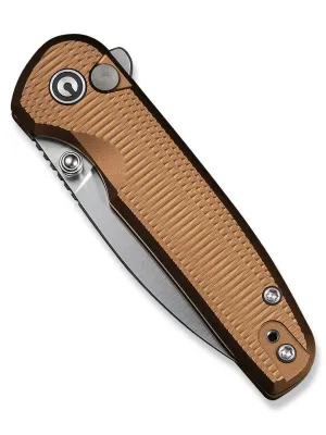 Nóż CIVIVI Mini Shakan Nitro-V Coyote Brown Alum