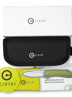 Nóż CIVIVI Praxis Shredded Carbon Gold