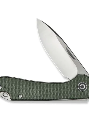 Nóż CIVIVI Elementum Slip Joint Green Micarta