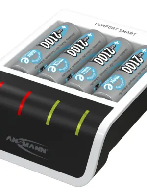 Ładowarka Ansmann Comfort Smart + 4x AA 2100