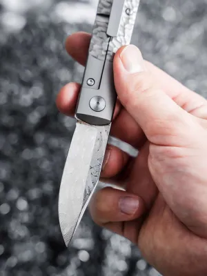 Nóż Böker BRLW Meteorite Damast Platinum Edition