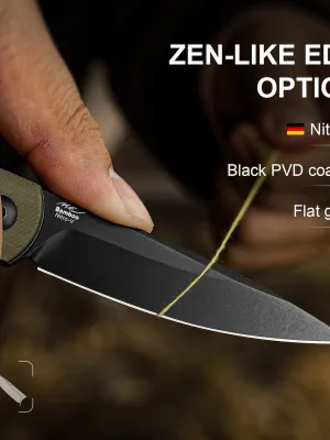 Nóż Kizer Bamboo G10 OD Green Nitro-V