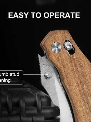 Nóż Kizer Bulldog Mkuruti Wood Nitro-V