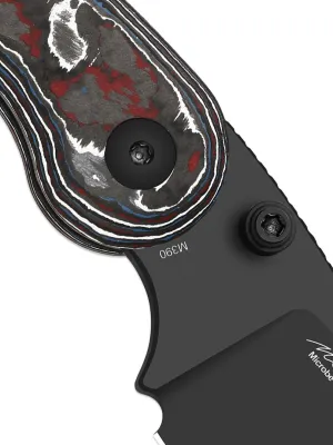 Nóż Kizer Microbe Fat Carbon M390