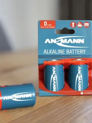Baterie alkaliczne Ansmann D / LR20, 2 szt.